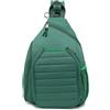 Baoblaze Zaino per Racchette da Tennis Borsa Sportiva Racchetta Zaino Spalla Borsa Padel con Gancio per Scomparto Isolato Adatto per Palestra Campo Allenamento Viaggio, Green