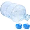 BESTOYARD Contenitore Acqua da Campeggio 5l in PC Riutilizzabile Chiusura Ermetica e Manico Comodo per Viaggio e Uso Indoor Colore Blu Leggero e Resistente