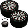 DAJASD 2PCS Mini Stazione per Freccette, 10 x 4 cm Portatile Dart Base Station