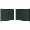 Generic Pannello laterale tenda Fiesta 2 pezzi 300 x 195 cm rosso