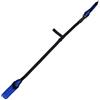 JAMIEKA Copertura per canna da pesca, colore: grigio | Manicotto da pesca regolabile da 58 a 170 cm con tappo a punta, protezione per testa, imballaggio da viaggio