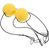 Hemobllo Boa Galleggiante per Kayak e Yacht Piccoli, 2 Pezzi, PVC Giallo, Leggera e Non Assorbente, per