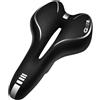 Noxtioanip Sella Bici Comoda, Sella MTB Traspirante Sellino Bici | per Bici Ergonomica Impermeabile Ammortizzante, Sedile Bici Unisex in Gel Sella per Biciclette da Strada, Mountain Bike
