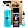 Peaty's Kit Pulizia Bici - Lavare, prevenire e lubrificare, Detergente Loamfoam 1 L, Spray Protettivo 400 ml e Lubrificante Catena 120 ml - Set Essenziale per Manutenzione e Cura della Tua
