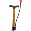GETAJGHSD Pompa Bici Portatile per Gomme Bici e Palloni, Alta Pressione | Giallo, Plastica e Lega, Formato Compatto, per Ciclismo a Lunga Distanza e Aggiunta Aria