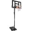 CELTIXS Supporto per canestro da basket, altezza regolabile 170-305 cm, con ruote