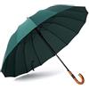 Generic CMBSSTFC Ombrelli Ombrelli Ombrello da Golf Automatico Aperto Ventilato Extra Large Antivento Ombrelli da Sole e Pioggia per Uomo Donna Ombrello Antivento Forte (Color : B, Size : 48 inch)