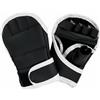 Baoblaze Guanti da Allenamento Guanti da Combattimento Mezza Dita Paracolpi Ammortizzanti con Cinturino Regolabile Stabilità Polso in Pelle Pu Robusti Palmo, Fodera Spessa