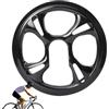 Xweptuy Protezione per catena per bicicletta, 4 fori, 48 denti, in plastica, pratica protezione per la maggior parte delle biciclette, mountain bike, strada da città