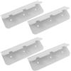 iplusmile 4 Pezzi Gancio per Sedile Gommone in PVC, Clip per Seduta Gonfiabile, Supporto Leggero, Installazione Rapida e Sgancio Facile, per Kayak e Barche a Remi, Uscite sui Fiumi