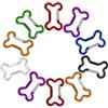 Generic Moschettone Clip - Lega di Alluminio 10PCS 5x3.17 cm | Heavy Duty Spring | Set | Connettore corda portachiavi clip per campeggio escursionismo organizzazione attrezzi e uso quotidiano