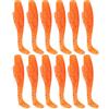 Generic 2 Set 6 Pezzi Set Simulazione Artificiale Esca da Pesca in Silicone Morbido Esca Morbida Accessorio Coda a T Attira Pesci per Pesca in Acqua Dolce in Acqua di Mare Silicone