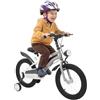yikmid Bicicletta per bambini da 16 pollici, con freno a disco, ruote di supporto