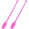 SUPVOX Bastoni Ginnastica Artistica Colorati, Bastoncini da Ginnastica in Plastica Rosa Come Prop per Ginnastica e Accessorio per Travestimento per Adulti e
