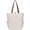 Baoblaze Racchetta da Tennis in Fibra di Vetro Racchetta Resistente Equilibrata Comoda Impugnatura con Borsa Oxford Ampia Capacità E Separazione Bagnato, Bianco