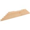 TOYANDONA Tavola Misurazione Filo da Pesca in Legno 35-60 Cm | Colore Kaki, Struttura in Bambù, Formato Leggero e Portatile, Accessorio per Uso in Pesca