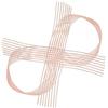 HOMOCONO Elastici Trasparenti per Scarpe da Danza, 2 Pezzi Rosa | Sostegno Sul Collo del Piede, Design a Basso Profilo, per Prove e Recital di Danza