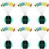 Maxtonser Bobbers Space Bean, Galleggiante da Pesca in Silicone | Arresti per galleggianti da pesca, connettori tampone, accessori per attrezzatura da pesca, resistenti, perline