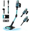 Cecotec Aspirapolvere Senza Fili Scopa Elettrica Conga Rockstar 7500 Astral Ergowet Animal T. 4 In 1, Potenza 680 W, 30 Kpa, Autonomia 90 Minuti, Spazzola Jalisco, 250 Aw, Include Serbatoio Acqua
