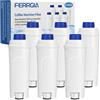 DEPAR 6 filtri dell'acqua di ricambio per Delonghi DLSC002, für Magnifica S, für Dinamica,für Eletta Explorer, compatibile con für ECAM/für ETAM/für ESAM/für BCO Series