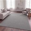 TT Home Tappeto Camera Da Letto Pelo Lungo Etnico Scandi Astratto Monocromatico Lavabile, Grigio 8, 160x220 cm