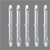 JZLBBC 5PC Lampadina Alogena R7S 125MM 500W 230V Alogena Doppia Estremità J Tipo J125 1000W R7S Lampadine Lineare 500W