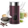 CHiATO milkPLAY - Montalatte elettrico 4 in 1, per schiuma fredda, matcha, cacao e latte macchiato (bordeaux)