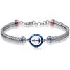 Brosway Bracciale Uomo, Bracciale Rigido in Acciaio | Collezione Horizon - BHO12