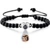 ALBERTBAND Braccialetto con Foto Proiettata Personalizzati Bracciale con Foto Dentro Personalizzato Bracciale con Cuore Regali con Foto per Natale, San Valentino, Festa della Mamma