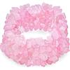 Bling Jewelry Grandi Colori Di Cristallo Viola Marrone Occhio Di Tigre Ametista Rosa Quarzo Nero Onice Blu Lapis Verde Rosa Quarzo Blu Rosso Turchese Gemme Chips Dichiarazione Bracciale Largo Per Le Donne