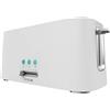 Cecotec Tostapane Toast&Taste 16000 Extra Double in plastica con 2 fessure lunghe extra-larghe, 6 livelli di tostatura, 3 funzioni predifinite