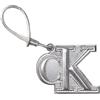 Calvin Klein CHARMLV04F1260G - Mini ciondolo da donna in metallo metallizzato, argento metallizzato, taglia unica