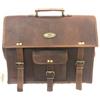 Borsa Uomo A Tracolla In Pelle Coffee Messenger Porta Laptop Crossbody