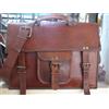 Fatto a mano Uomo pelle Vintage Borsa Business Messenger Valigetta 15 " A 18 " Laptop Spalla
