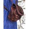 Fatto a mano 13" Vintage Zaino Donna In Pelle Made in India Laptop Day Pack Piccolo