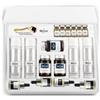 The Mossi London Kit Capelli 6 Mesi, Programma Anticaduta Completo con Shampoo, Olio Ozonizzato, Siero, Vitamine, Fiale e rullo microneedling, Ricrescita e Post Trapianto