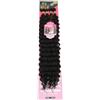 Ser Mulher Extension Capelli, Ciocche Sfuse Morbide, Effetto Voluminoso e Ondulato, 100g - Hair extension IDEALI per Crochet Hair e Styling Professionale 50 cm DEEP BULK (Natural Black)