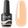 ROSALIND Gel Ricostruzione Unghie Nude UV Estensione Acrilico Gel 15ML | Nail Estensione Rinforzante Riparazione Estensione, UV LED Acrygel Gel per Principianti e Professionisti Arte delle Unghie