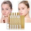 Generisch Cosmetici coreani, filo di collagene assorbente, siero proteico, peptidico per viso, filo di seta, filo proteico solubile, anti-invecchiamento, rassodante, colore oro, collagene