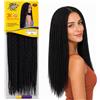 Ser Mulher Extension Capelli per Crochet Braids MINI TWIST, Taglia: 50cm, Peso: 270g | Ideali per Look Afro e Dreadlock, Confezionati a Mano, Pronti da Applicare, Uncinetto Incluso (Natural Black)
