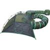 Pawtenda Tenda per gatti 6 in 1, portatile, per esterno, gabbia per animale, con tunnel, catino