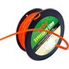 TANIASHOP Filo di Ricambio per Decespugliatore 100 Metri 2.7mm Quadrato Bobina di Ricambio Tagliaerba Rotolo Matassa per Erbacce Prato Giardinaggio e Fai da Te