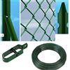 ITALFROM Recinzione Completa 25mt LINEARI Rete Metallica PLASTIFICATA (Rete h100 cm) (Maglia:mm50X50) con PALETTI POSTI nel Cemento (2272)