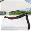 Generic Vela Ombreggiante con Occhielli,per Giardino,UV, 80% Protezione Rete,4x14m