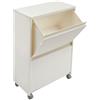 ROGONPDK Armadietto con ruote, scarpiera, libreria, scarpiera a 2/3 piani, scarpiera (2 livelli)