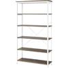 FRANKYSTAR Ganbaru - Libreria scaffale a 6 ripiani 80x30xH180 cm in stile industrial oak