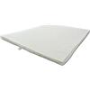 Baldiflex Correttore Materasso in Memory Fresh Topper Matrimoniale 160 x 190 h 6 - Fodera in Silver Safe