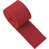 NHAUOPCA 6 Metri di Elastico Piatto Largo 3-5 cm, Cinturino Spesso e Resistente per Pantaloni e gonne Lavorati a Maglia,Vino Rosso,40mm