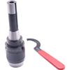 BestParts Mandrino per trapano autoserrante da 1/8 - 5/8 con gambo integrale R8 e chiave inglese APU16 per tornio
