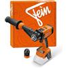 C. & E. Fein GmbH Fein ASCM 18-4 QMP AS - Trapano avvitatore a percussione a batteria (4000 giri/min, funzione Kickback, motore senza spazzole, regolazione elettronica della coppia, porta punte e cintura integrati